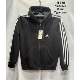 Кофта спортивна чоловіча MH1513 black р.M-3XL "WELL" недорого оптом від прямого постачальника
