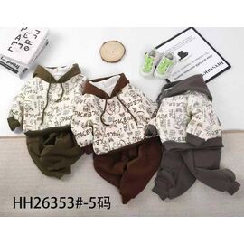 Фотография Костюм детский на мальчика HH26353-5 khaki р.1-5 "Фунтик" недорого оптом от прямого поставщика