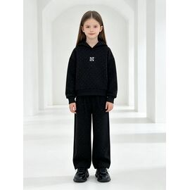 Фотография Костюм детский спортивный тёплый на девочку 5921 black р.128-152 "Yalisi" недорого оптом от прямого поставщика