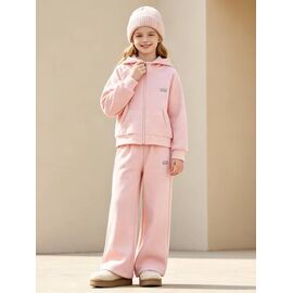 Фотография Костюм детский спортивный тёплый на девочку 5923 pink р.120-170 "Yalisi" недорого оптом от прямого поставщика