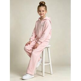 Фотография Костюм детский спортивный тёплый на девочку 5925 pink р.120-170 "Yalisi" недорого оптом от прямого поставщика