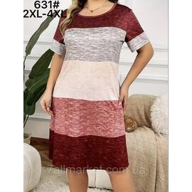 Туніка жіноча молодіжна р-ри 2XL-4XL "FLOWER" купити недорого від прямого постачальника