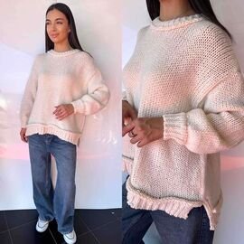 Светр жіночий TB94 beige р.one size "i8denim Women" недорого оптом від прямого постачальника