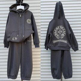 Фотография Костюм детский спортивный тёплый унисекс YG227 grey р.120-170 "Yalisi" недорого оптом от прямого поставщика