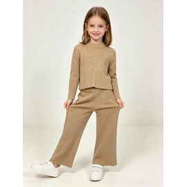 Фотография Костюм детский на девочку 932 beige р.90-130 "Yalisi" недорого оптом от прямого поставщика