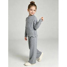 Фотография Костюм детский на девочку 935 grey р.90-130 "Yalisi" недорого оптом от прямого поставщика