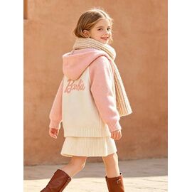 Фотография Кофта детская тёплая на девочку 358 l.pink р.110-150 "Yalisi" недорого оптом от прямого поставщика