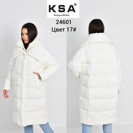 Куртка жіноча зимова 24601 white р.42-50 "Newe" недорого оптом від прямого постачальника