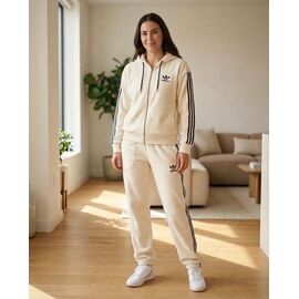 Фотография Костюм спортивный женский 4210 l.beige р.S-L "Newe" недорого оптом от прямого поставщика