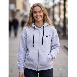 Кофта спортивна жіноча тепла 7200 grey р.S-L "Newe" недорого оптом від прямого постачальника