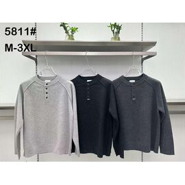 Фотография Свитер мужской 5811 d.grey р.M-3XL "2BRO" недорого оптом от прямого поставщика