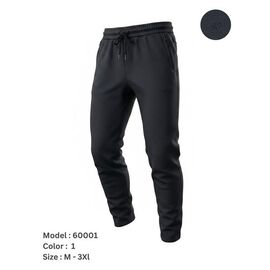 Фотография Штаны спортивные мужские утеплённые 60001 black р.M-3XL "2BRO" недорого оптом от прямого поставщика