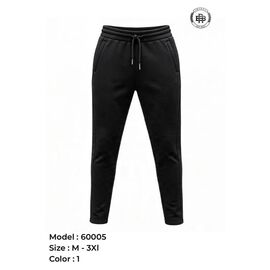 Фотография Штаны спортивные мужские утеплённые 60005 black р.M-3XL "2BRO" недорого оптом от прямого поставщика