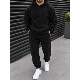 Фотография Костюм спортивный мужской 106 black р.54-60 "Alisa Brand" недорого оптом от прямого поставщика