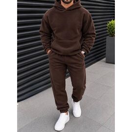 Фотография Костюм спортивный мужской 106 brown р.54-60 "Alisa Brand" недорого оптом от прямого поставщика