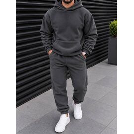 Фотография Костюм спортивный мужской 106 grey р.54-60 "Alisa Brand" недорого оптом от прямого поставщика