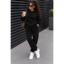 Костюм спортивний жіночий 107 black р.54-60 "Alisa Brand" недорого оптом від прямого постачальника
