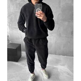 Фотография Костюм спортивный мужской 1674 black р.48-54 "Alisa Brand" недорого оптом от прямого поставщика