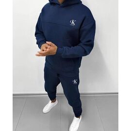 Фотография Костюм спортивный мужской 1712 navy р.48-54 "Alisa Brand" недорого оптом от прямого поставщика