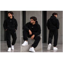 Фотография Костюм спортивный мужской 1755 black р.48-54 "Alisa Brand" недорого оптом от прямого поставщика