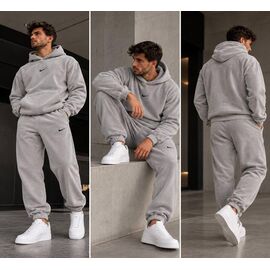 Фотография Костюм спортивный мужской 1755 grey р.48-54 "Alisa Brand" недорого оптом от прямого поставщика