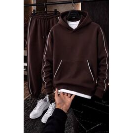 Фотография Костюм спортивный мужской 1770 brown р.48-54 "Alisa Brand" недорого оптом от прямого поставщика