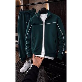 Фотография Костюм спортивный мужской 1773 green р.48-54 "Alisa Brand" недорого оптом от прямого поставщика