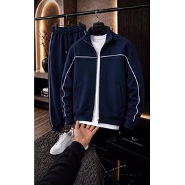 Фотография Костюм спортивный мужской 1773 navy р.48-54 "Alisa Brand" недорого оптом от прямого поставщика