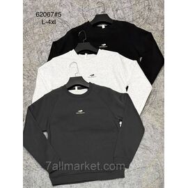 Фотография Свитшот мужской стильный  р-ры L-4XL (3цв)"PROSTOMEN"оптом напрямую от поставщика