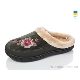 Фотография Тапки женские для дома Весна/осень T 01 хакі (8 пар р.37-41) "Lot Shoes" недорого оптом от прямого поставщика