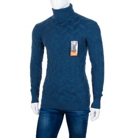 Фотография Свитер мужской 1034 blue р.L-2XL "STREET" недорого оптом от прямого поставщика