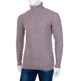 Фотография Свитер мужской 619 d.beige р.L-2XL "STREET" недорого оптом от прямого поставщика