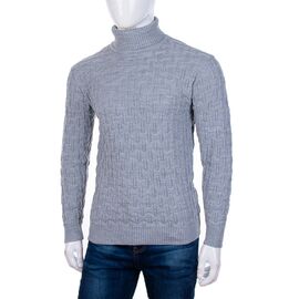 Фотография Свитер мужской 619 grey р.L-2XL "STREET" недорого оптом от прямого поставщика
