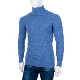Фотография Свитер мужской 619 l.blue р.L-2XL "STREET" недорого оптом от прямого поставщика