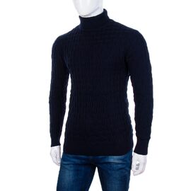 Фотография Свитер мужской 619 navy р.L-2XL "STREET" недорого оптом от прямого поставщика