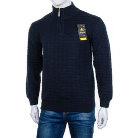 Фотография Свитер мужской 1525-6 blue р.L-2XL "STREET" недорого оптом от прямого поставщика