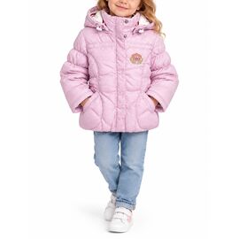 Куртка дитяча демісезонна на дівчинку TD147 pink р.80-98 "Obuv OK2" недорого оптом від прямого постачальника