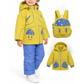 Костюм дитячий на хлопчика TD148-1 yellow-l.blue р.80-104 "Obuv OK2" недорого оптом від прямого постачальника