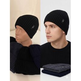 Фотография Шапка мужская зимняя PM02 mix р.58-60 "Red Hat" недорого оптом от прямого поставщика