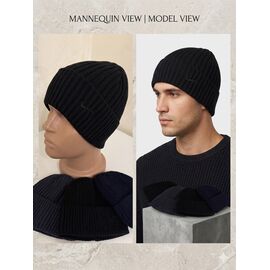 Фотография Шапка мужская зимняя NK01 mix р.58-60 "Red Hat" недорого оптом от прямого поставщика