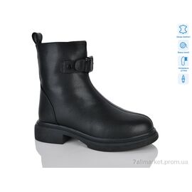 Черевики жіночі стильні Зима F12900-A9568-1P (8 пар р.36-41) "Lilin" недорого оптом від прямого постачальника