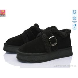 Фотография Угги женские утепленные зима GF2649 black (6 пар р.36-40) "PLPS-Nanachka" недорого оптом от прямого поставщика