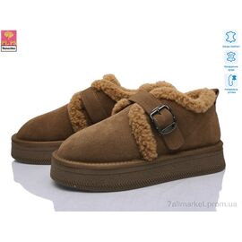 Фотография Угги женские утепленные зима GF2649 caramel (6 пар р.36-40) "PLPS-Nanachka" недорого оптом от прямого поставщика