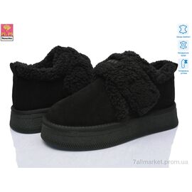 Фотография Угги женские утепленные зима GF2648 black (6 пар р.36-40) "PLPS-Nanachka" недорого оптом от прямого поставщика