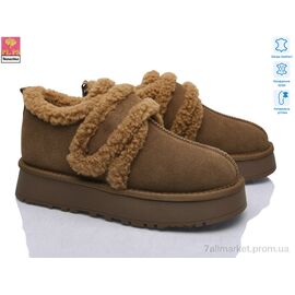 Фотография Угги женские утепленные зима GF2654 caramel (6 пар р.36-40) "PLPS-Nanachka" недорого оптом от прямого поставщика
