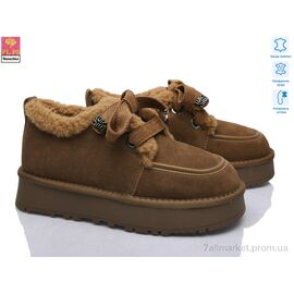Фотография Угги женские утепленные зима GF2636 caramel (6 пар р.36-40) "PLPS-Nanachka" недорого оптом от прямого поставщика