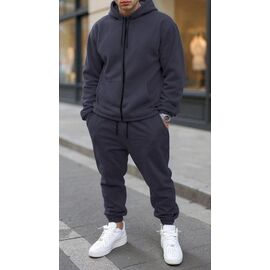 Фотография Костюм спортивный мужской 4409-158DNK grey р.46-56 "Alisa Brand" недорого оптом от прямого поставщика