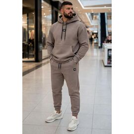 Фотография Костюм спортивный мужской 4409-195DNK beige р.46-56 "Alisa Brand" недорого оптом от прямого поставщика