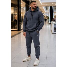 Фотография Костюм спортивный мужской 4409-195DNK grey р.46-56 "Alisa Brand" недорого оптом от прямого поставщика