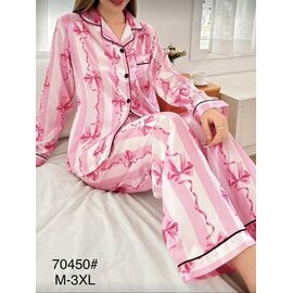 Фотография Пижама женская 70450 pink р.M-3XL "Estima" недорого оптом от прямого поставщика